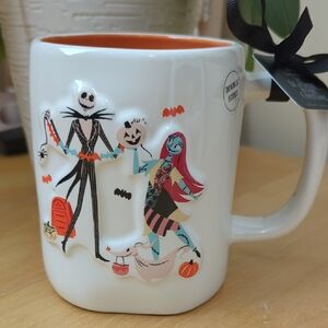 Rae Dunn Disney Halloween The Nightmare Before Christmas Mug Brand New